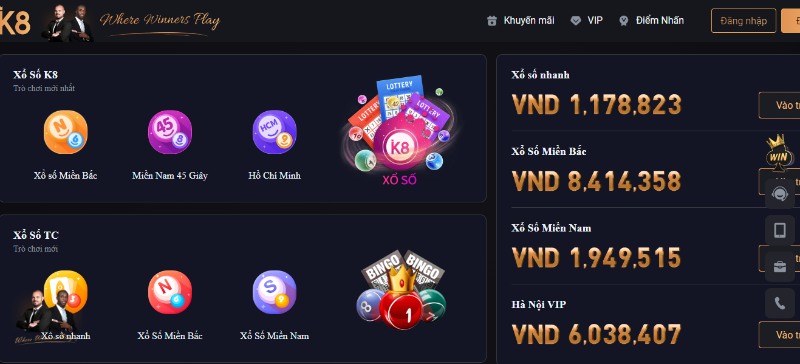 K8 - nhà cái lô đề trực tuyến chơi dễ trúng, tỷ lệ ăn cao 25 K8 chứng minh được sự uy tín lâu năm trên thị trường